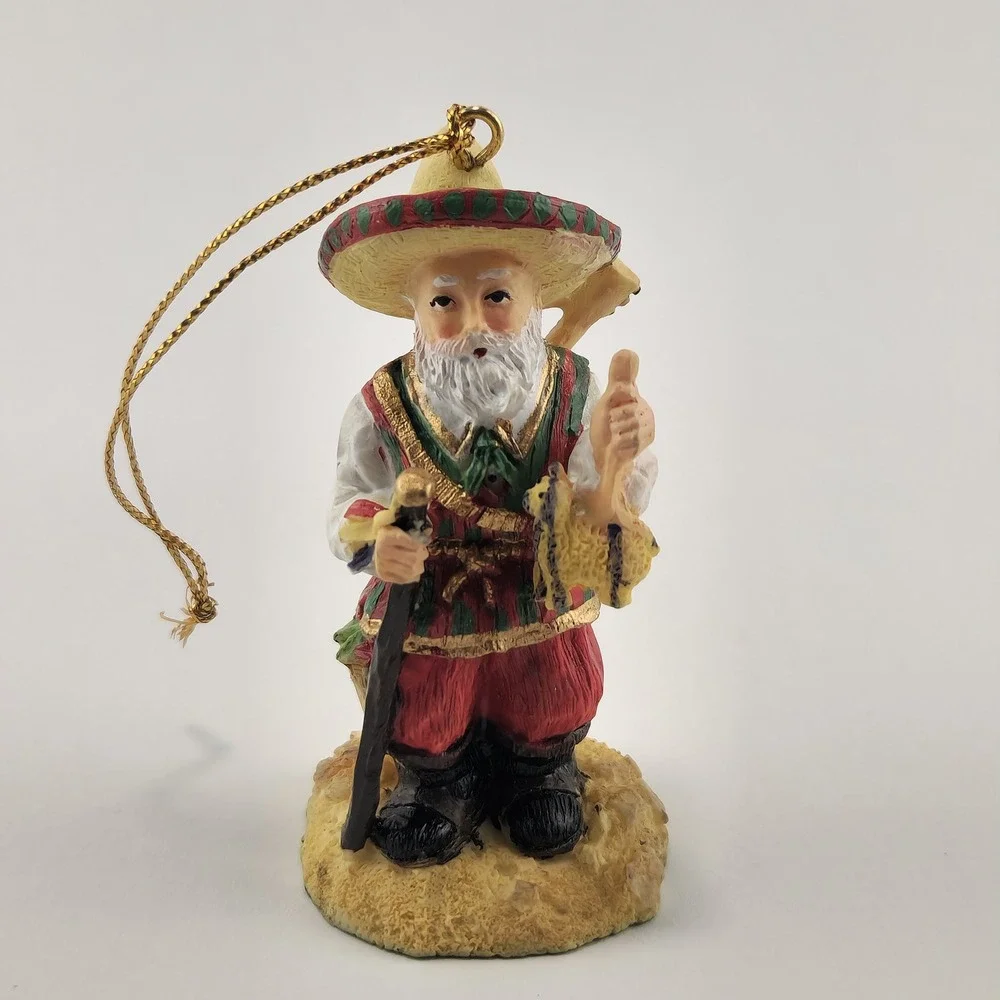 International Santa Claus Ornament Collection international santa